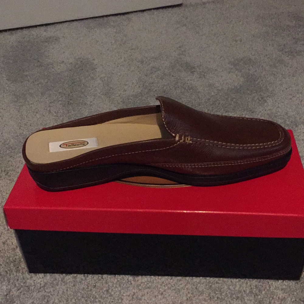 Talbots brown slip on loafer - size 8.5 M